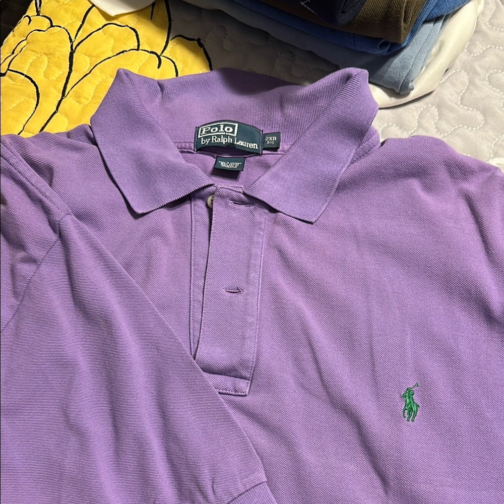 Polo Ralph Lauren Purple Polo Shirt